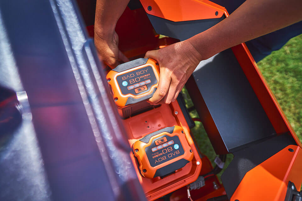 80 Volts of Lithium Ion Battery Power