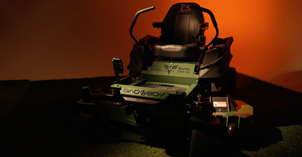 Bad Boy Limited-Edition Military ZT Elite Zero Turn Mower