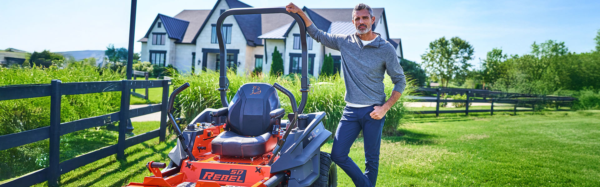 Rebel SD Commercial Zero Turn Lawn Mower