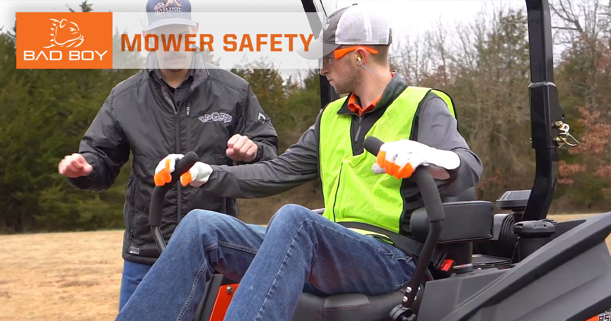 Zero Turn Mower Operator Safety Training | Bad Boy Mowers