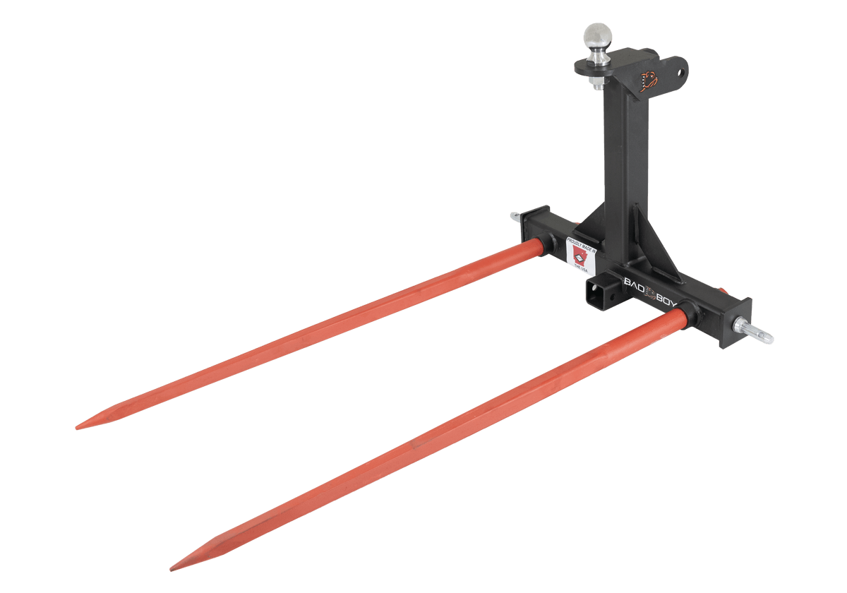 2 Prong-3PT Hay Fork & Trailer Mover Combo